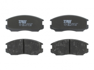 Купить GDB3046 TRW Тормозные колодки передние Кольт (1.3, 1.5, 1.6, 1.8) без датчика износа